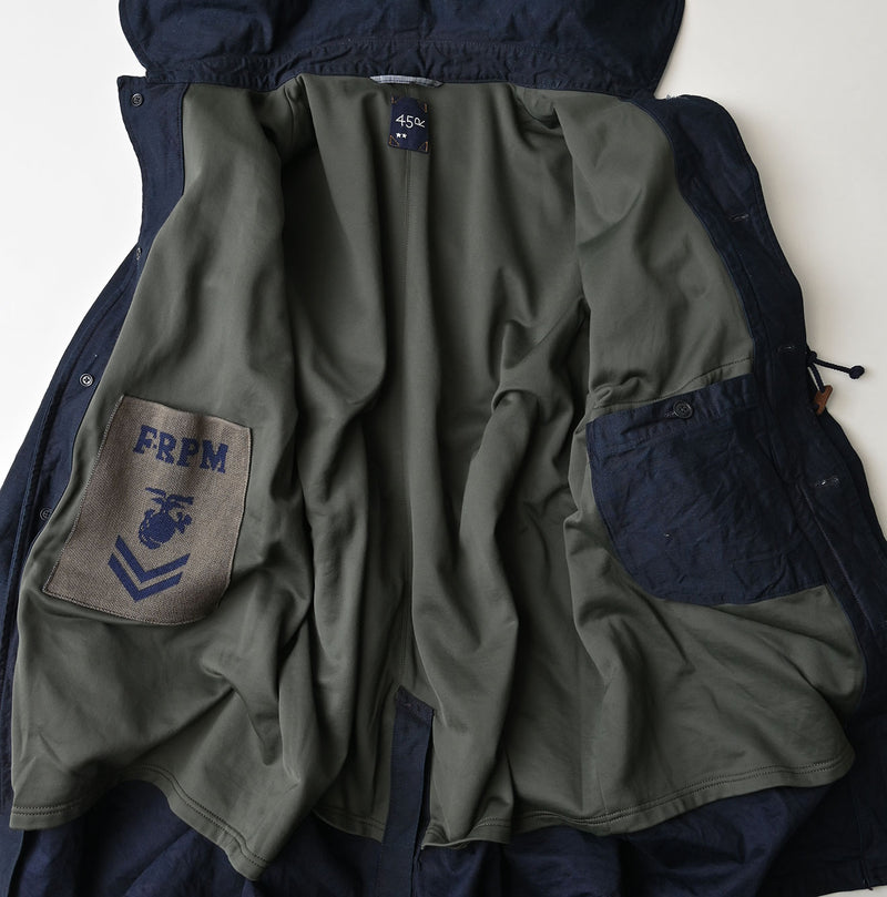 45R Back Sateen × Nylon Fleece 908 Canadian Mods Coat