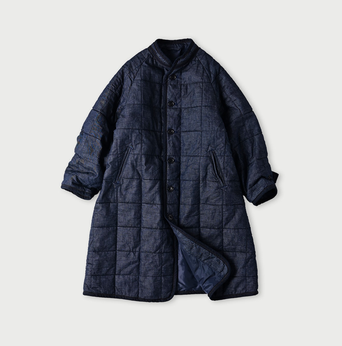 45R 45 Petit Denim Nylon Coat