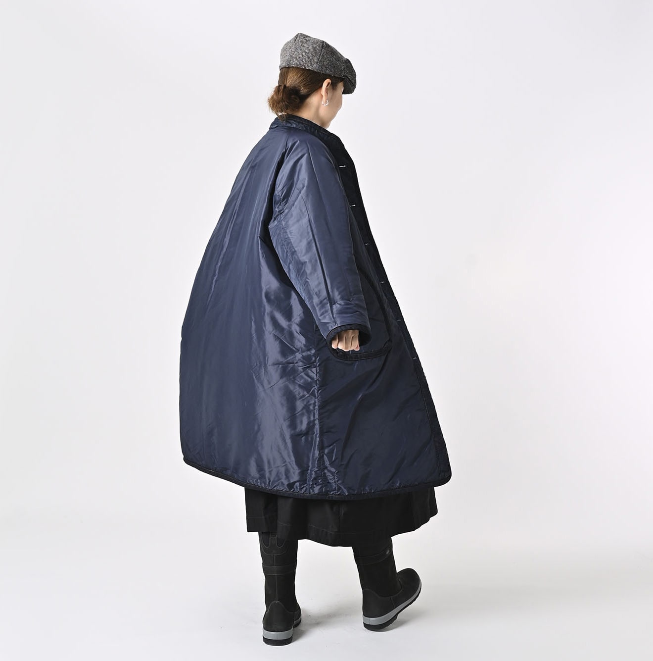 45R 45 Petit Denim Nylon Coat