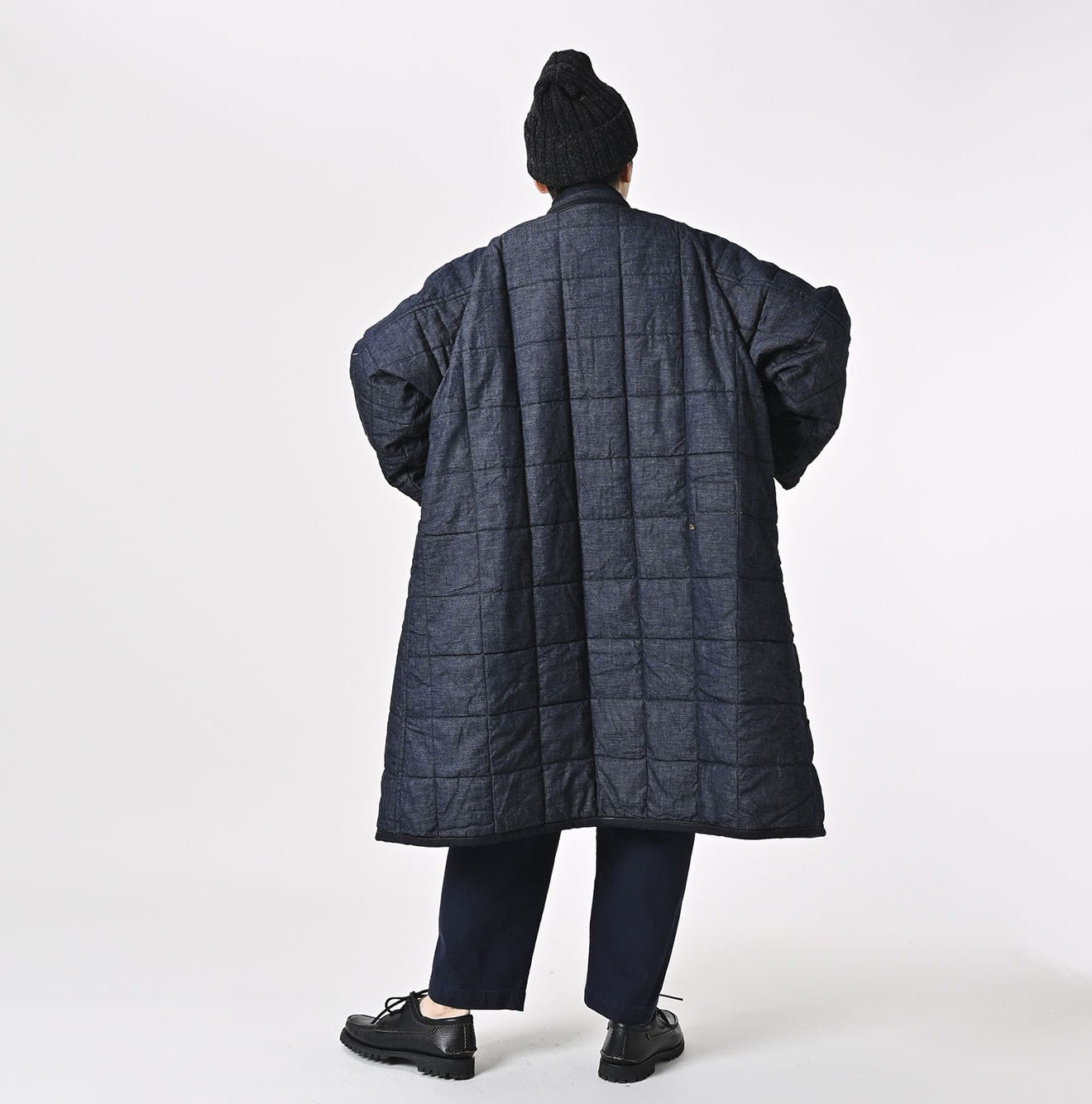 45R 45 Petit Denim Nylon Coat