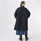 45R Indigo Oxford Quilt x Nylon Coat