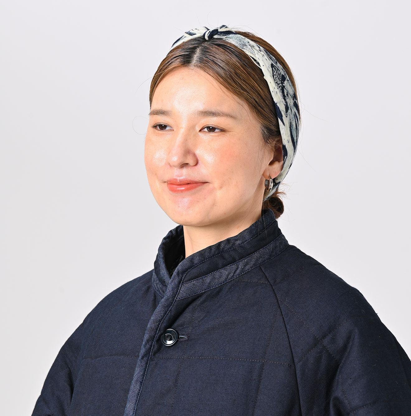 Indigo Oxford Quilt x Nylon Coat (Size 1) - 45R by 45rpm studio - Image 7