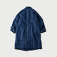 45R 45 Petit Denim Nylon Coat Distressed