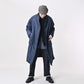 45R 45 Petit Denim Nylon Coat Distressed