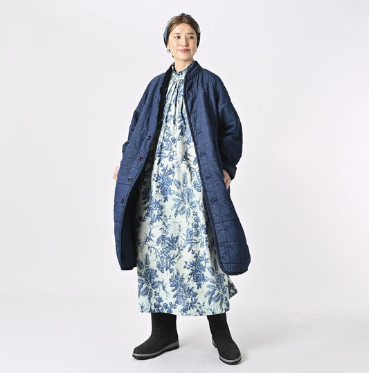 45 Petit Denim Nylon Coat Distressed (Size 1) - 45R by 45rpm studio