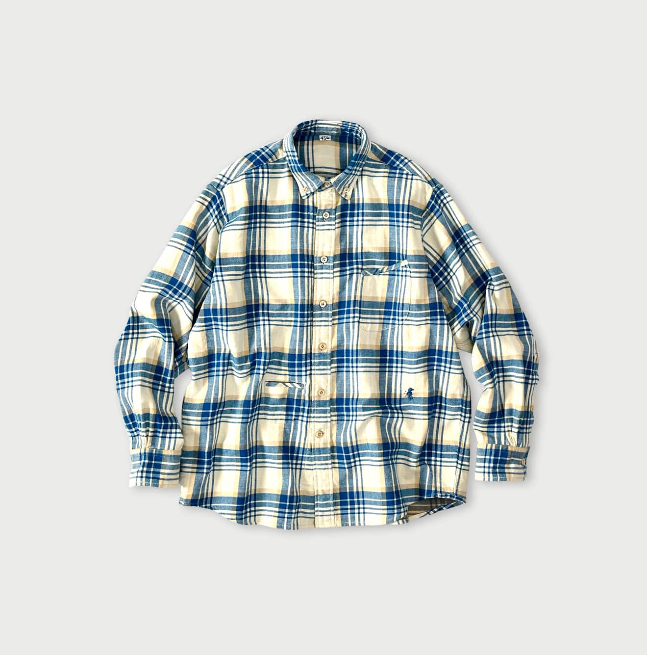 45R Doublecloth 908 Ocean Buttondown Shirt - Image 3
