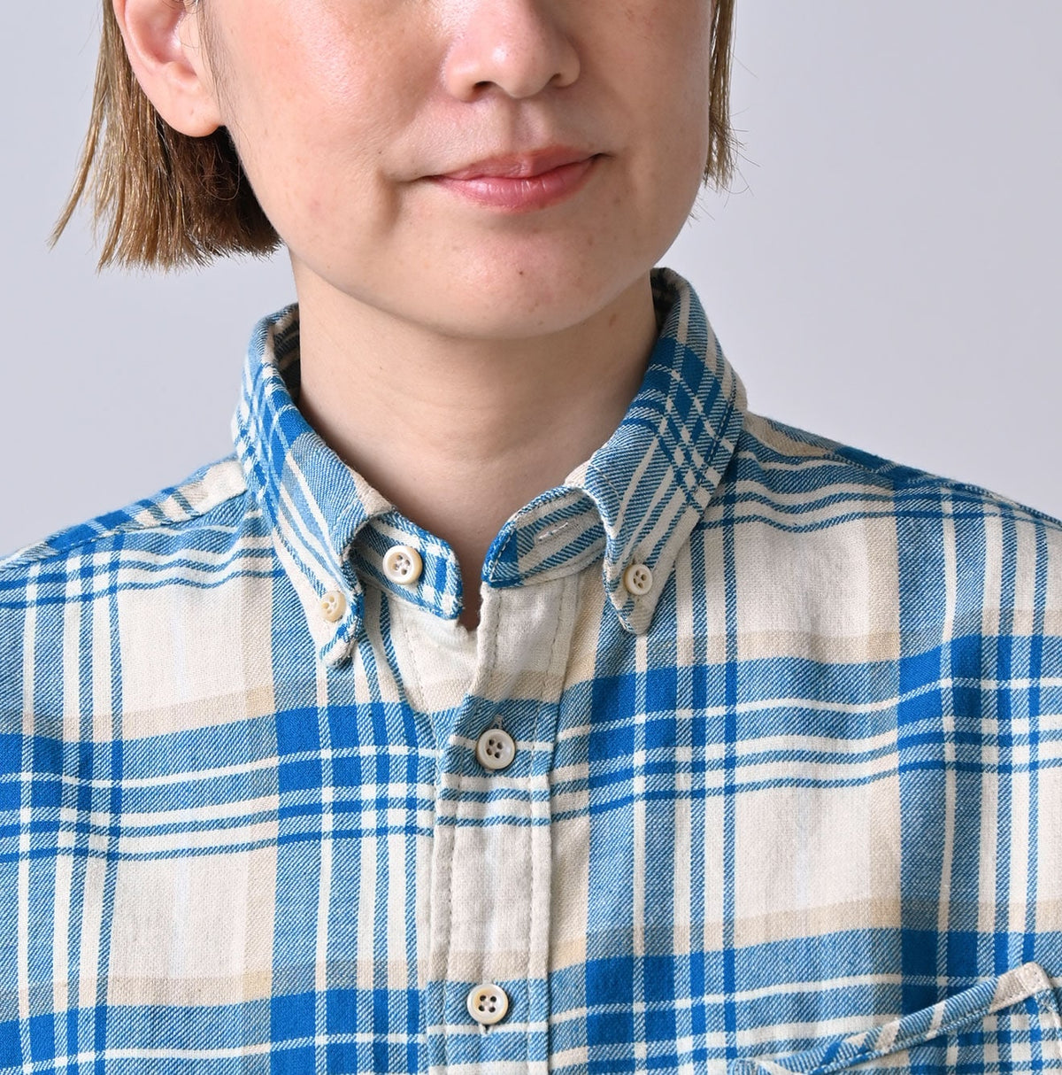 45R Doublecloth 908 Ocean Buttondown Shirt