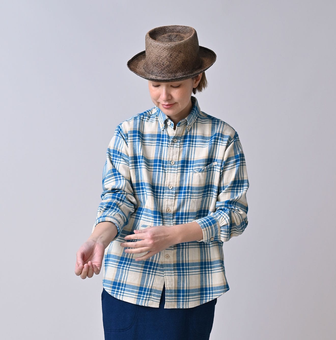 45R Doublecloth 908 Ocean Buttondown Shirt