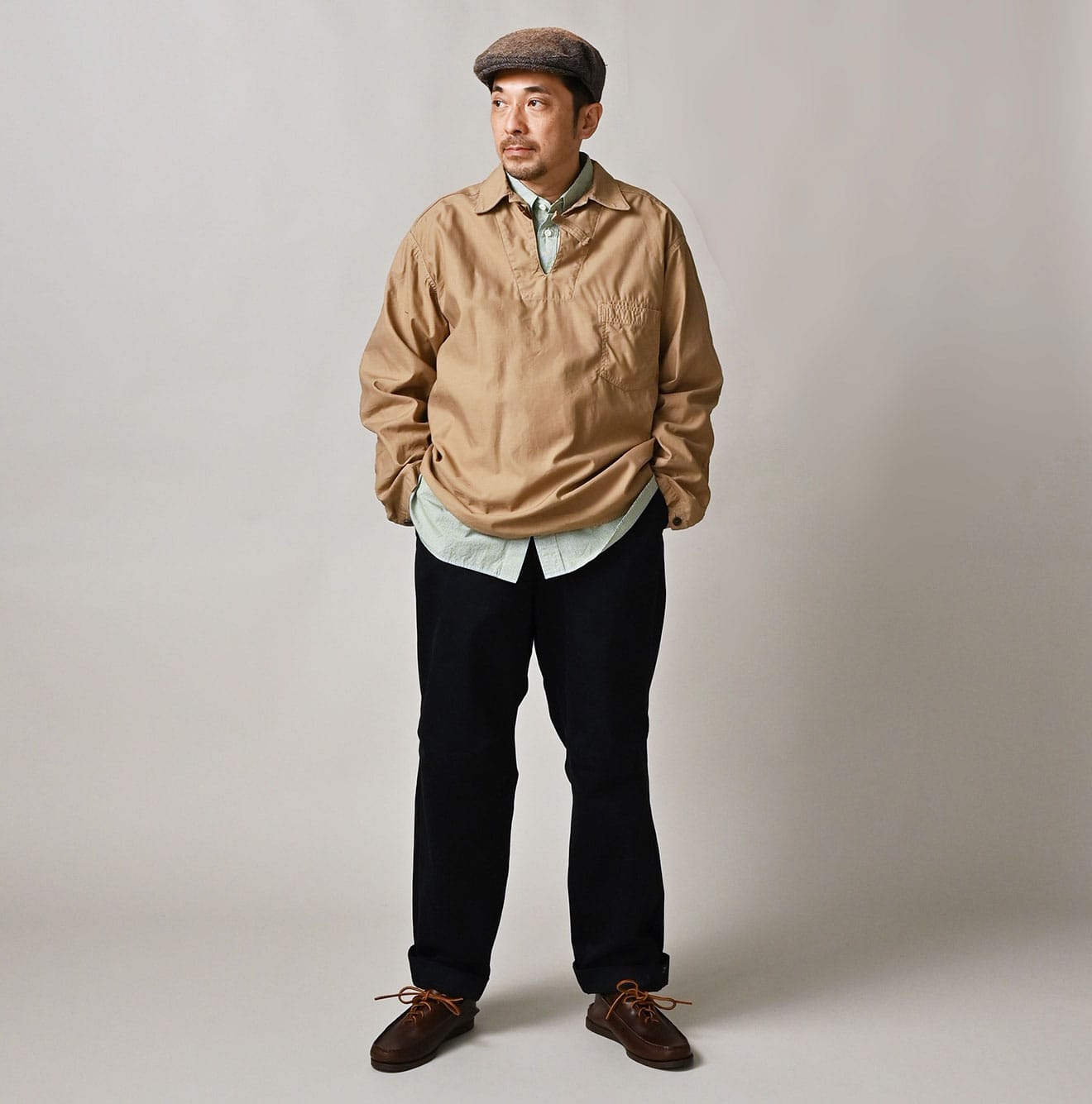 45R Back Sateen 908 Duffer Shirt