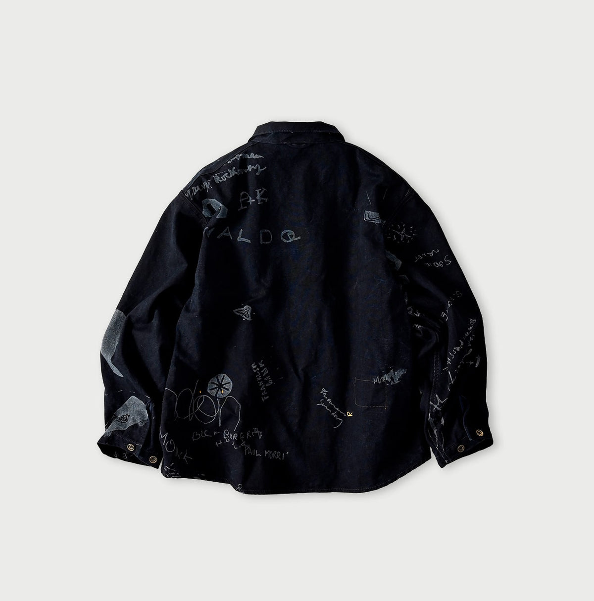 45R Indigo Duck 908 Graffiti Duffer Shirt