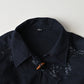 45R Indigo Duck 908 Graffiti Duffer Shirt