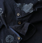 45R Indigo Duck 908 Graffiti Duffer Shirt