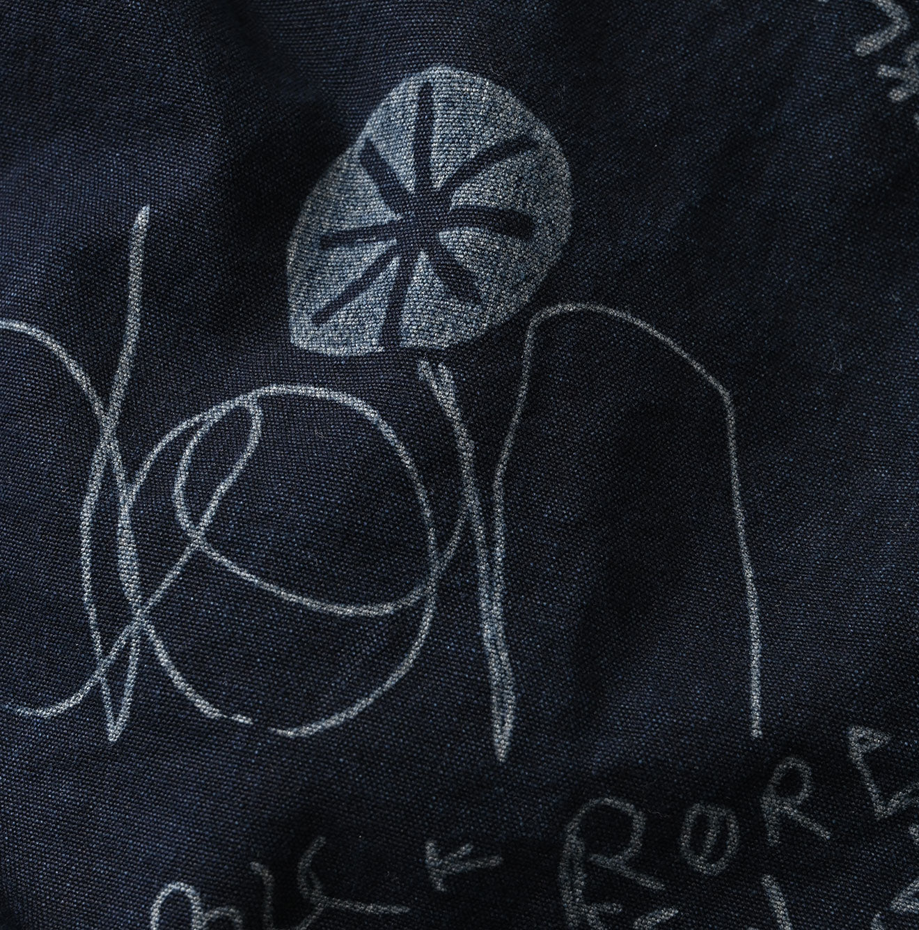 45R Indigo Duck 908 Graffiti Duffer Shirt - Image 20