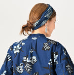 Indigo Fushicho Easy Stand Collar Shirt (Size 2) - 45R by 45rpm studio