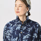 45R Indigo Lapis 908 Ocean Petit-collar Pullover Shirt