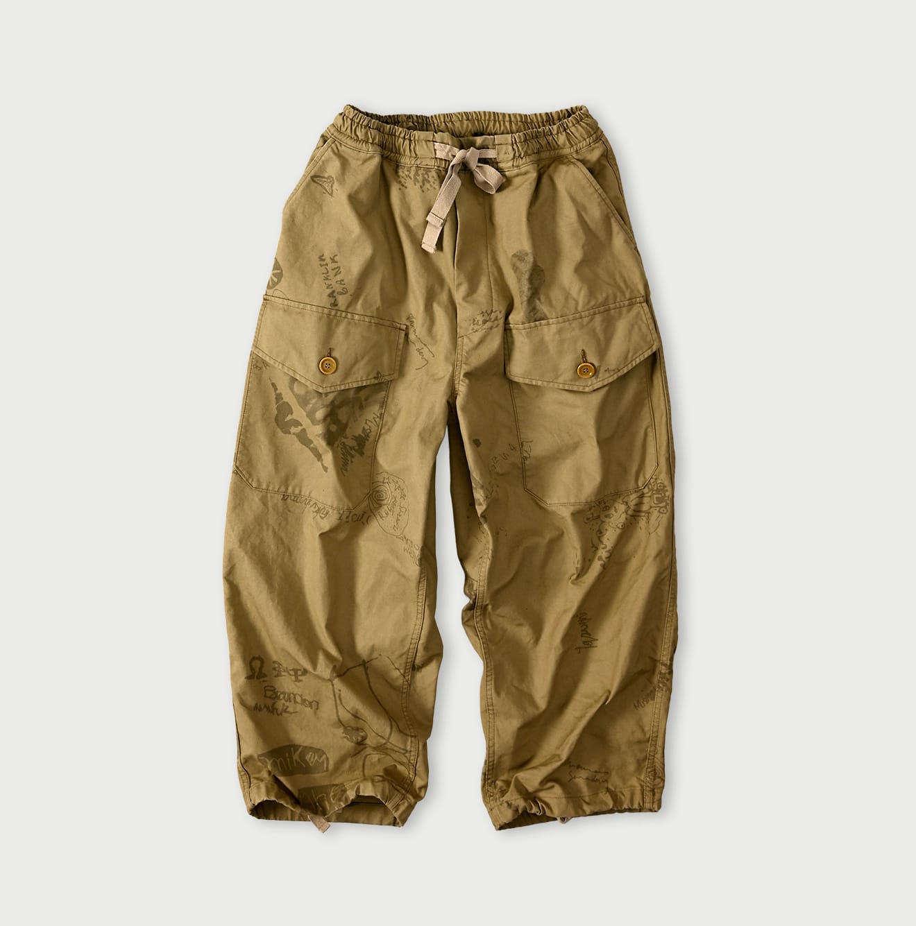 45R Duck 908 Graffiti Tent Pants - Image 1
