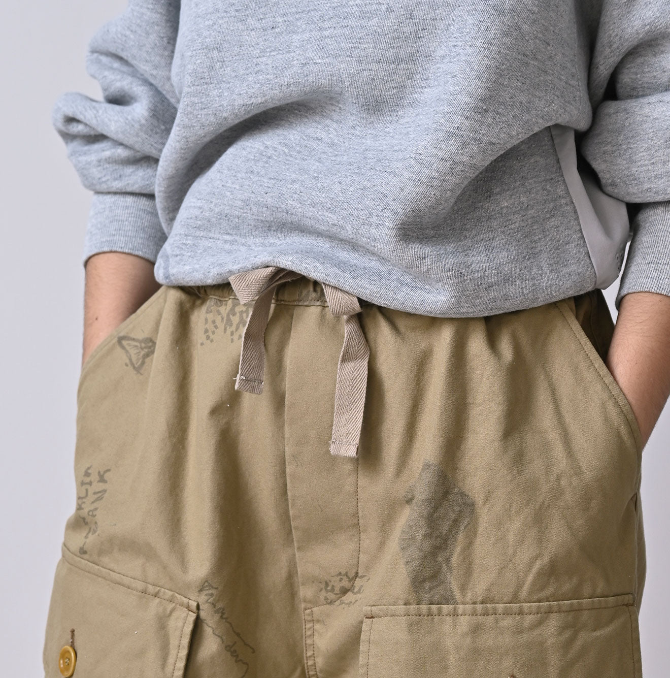 45R Duck 908 Graffiti Tent Pants