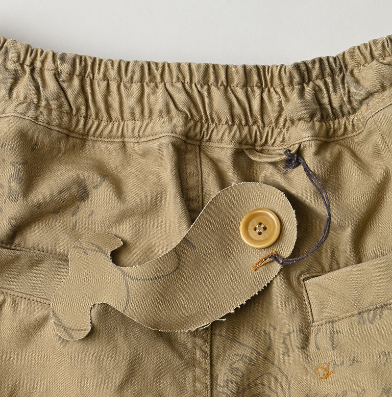 45R Duck 908 Graffiti Tent Pants