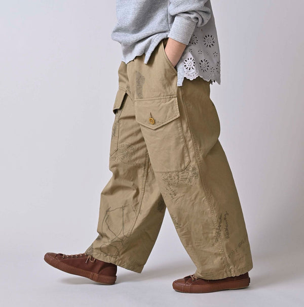 45R Duck 908 Graffiti Tent Pants