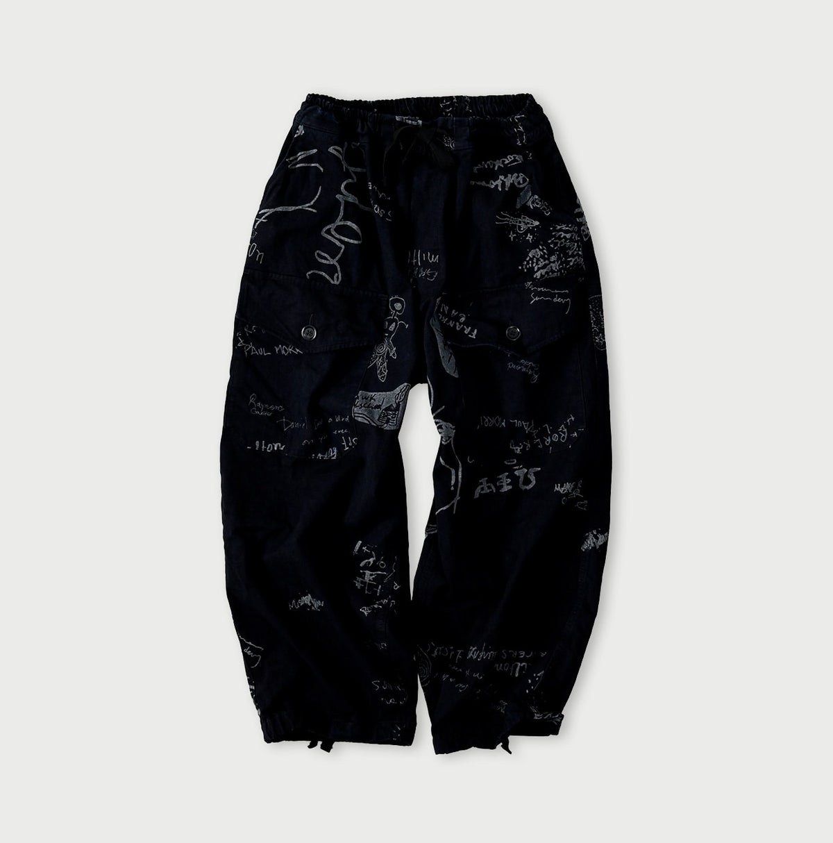 45R Indigo Duck 908 Graffiti Tent Pants