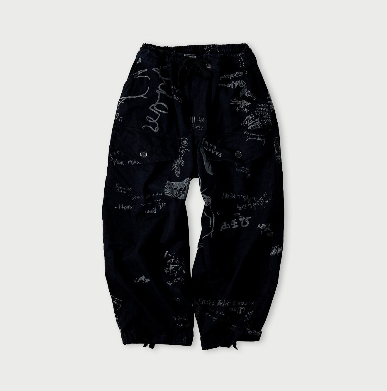 45R Indigo Duck 908 Graffiti Tent Pants