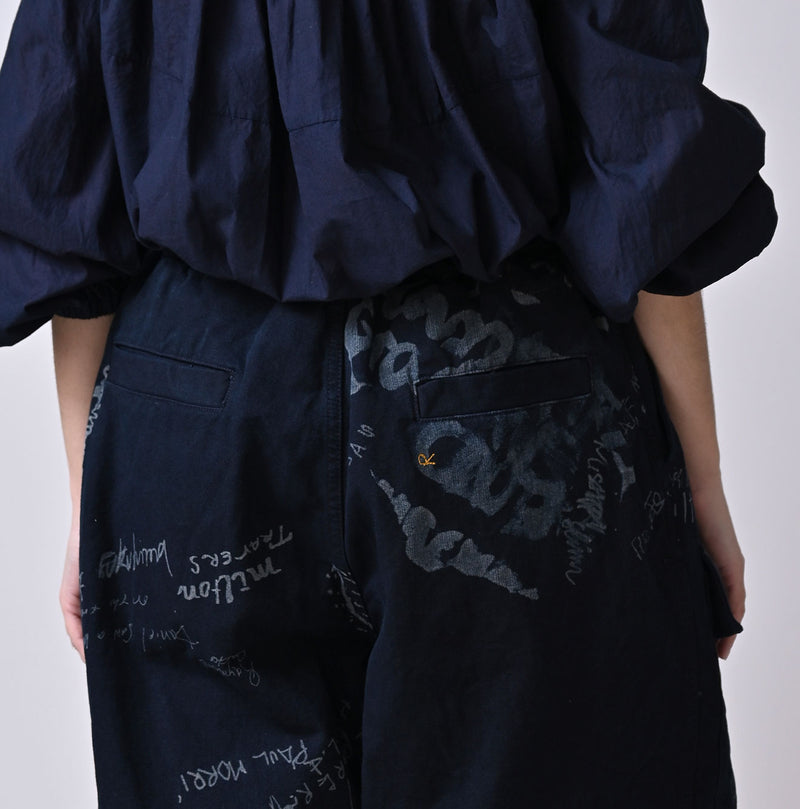 45R Indigo Duck 908 Graffiti Tent Pants - Image 14