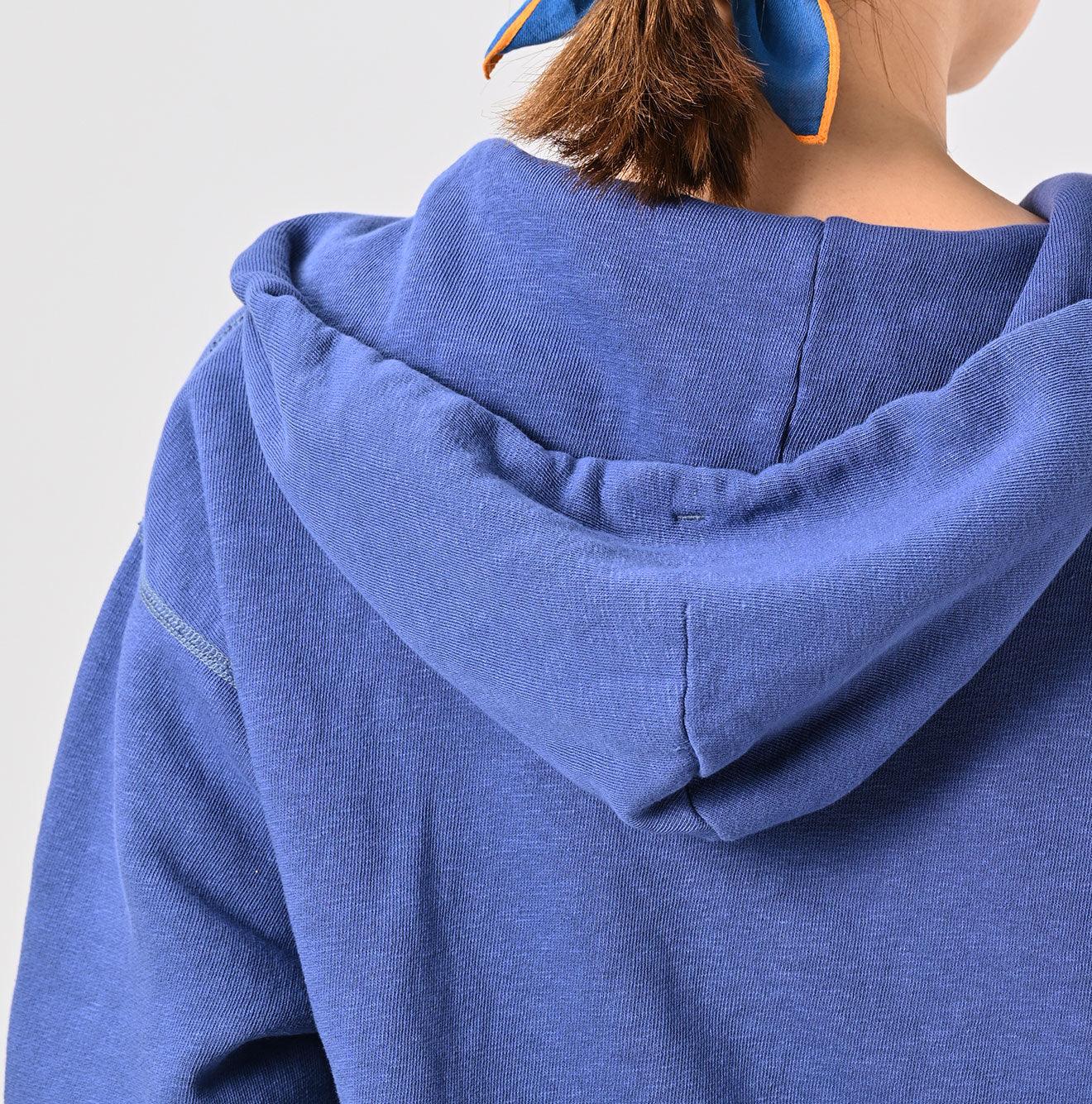 Cotton Fleece 908 Ocean Hoodie (Size 2) - 45R by 45rpm studio - Image 14