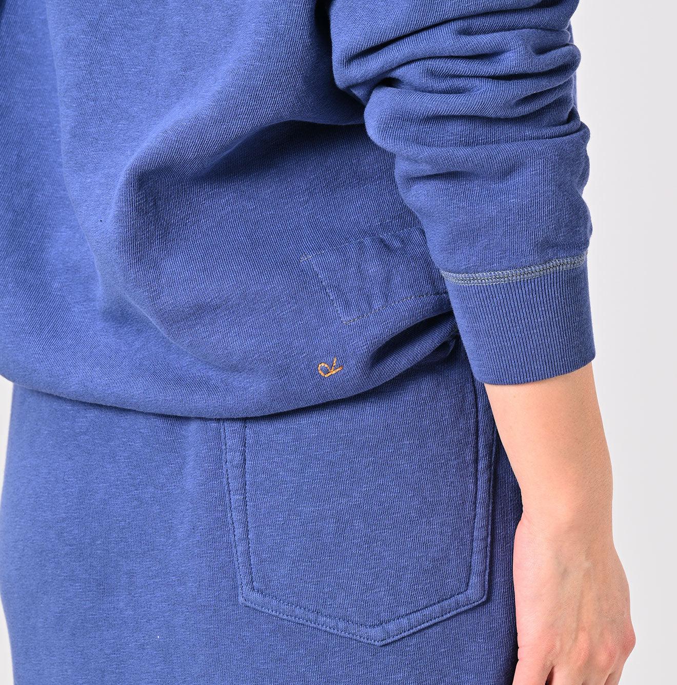 Cotton Fleece 908 Ocean Hoodie – 45R GLOBAL