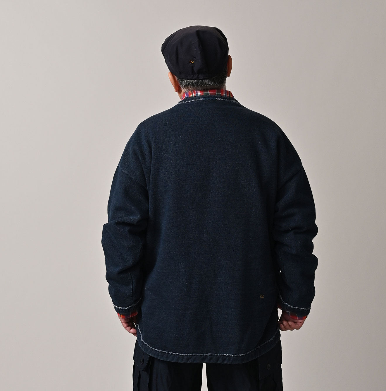45R Indigo Cotton Fleece 908 Mountain Pullover