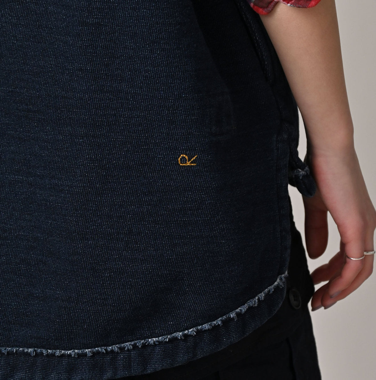 45R Indigo Cotton Fleece 908 Mountain Pullover