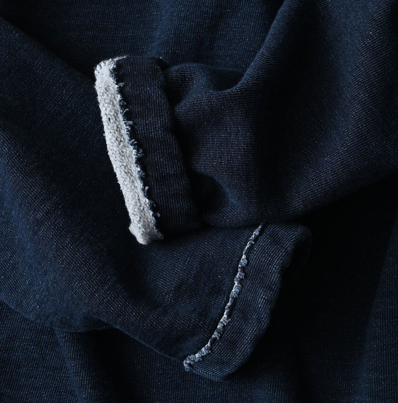 45R Indigo Cotton Fleece 908 Mountain Pullover