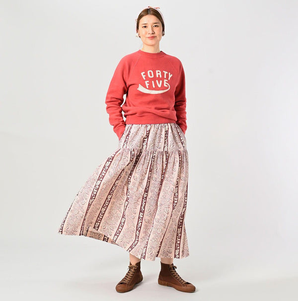 Cotton Fleece Raglan Sweat (Size 2) - 45R by 45rpm studio