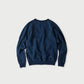 45R Indigo Cotton Fleece Raglan Sweatshirt