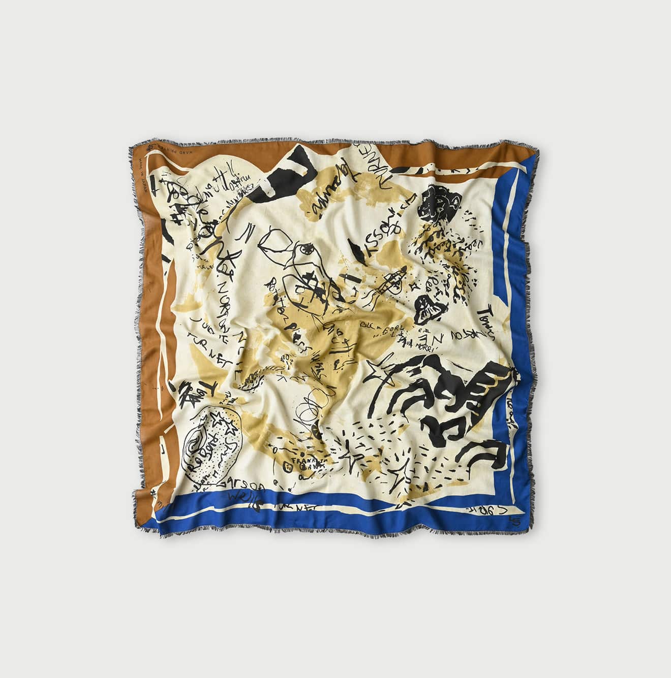 45R Supima Twill Graffiti Furoshiki