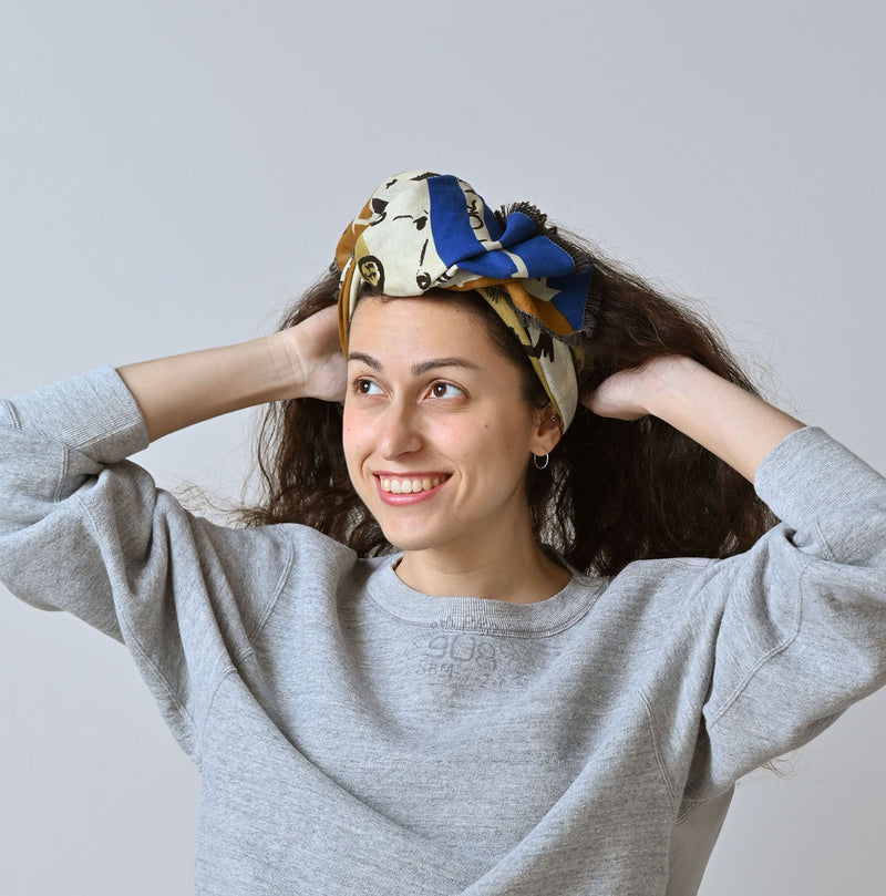 45R Supima Twill Graffiti Furoshiki - Image 13