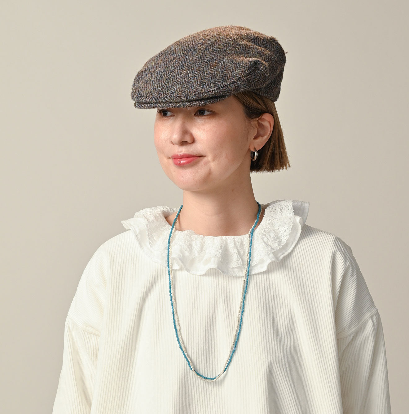 45R Antique Beads Necklace