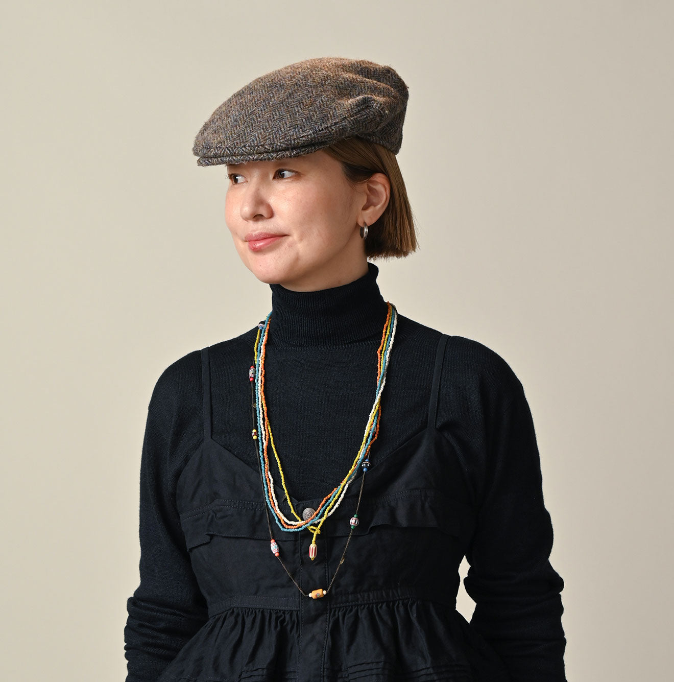 45R Antique Beads Necklace