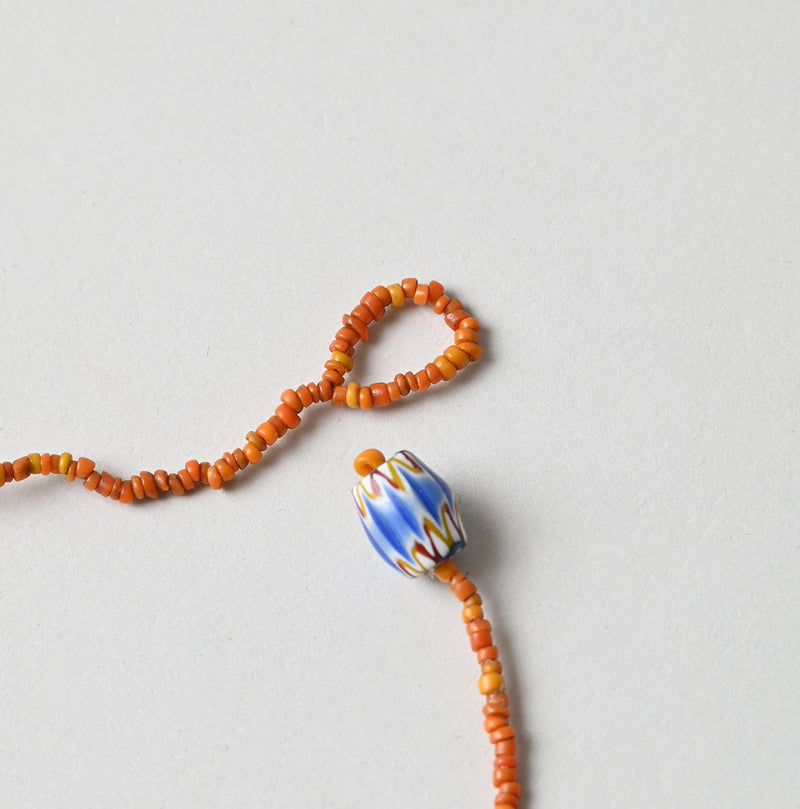 45R Antique Beads Necklace