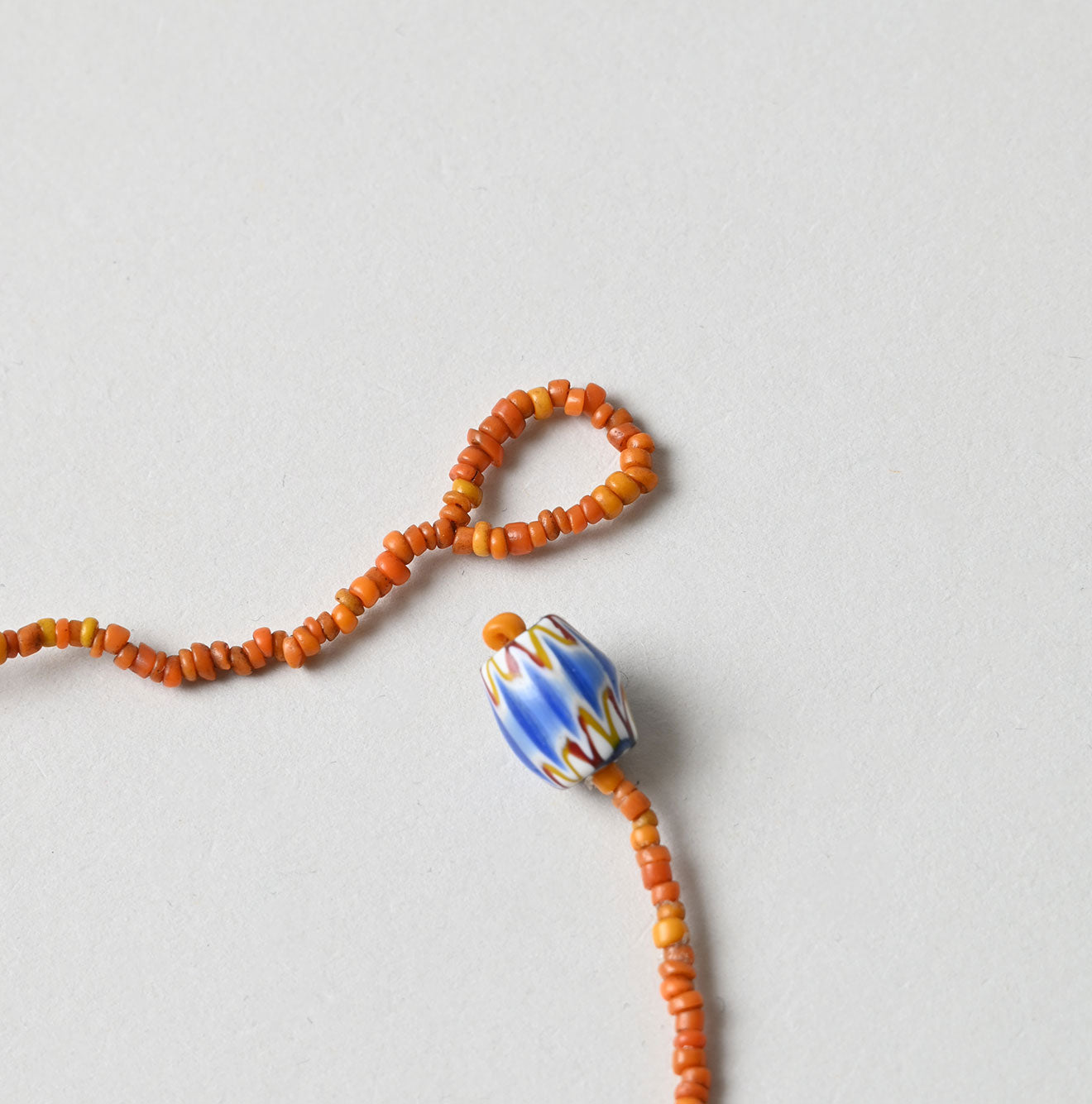 45R Antique Beads Necklace