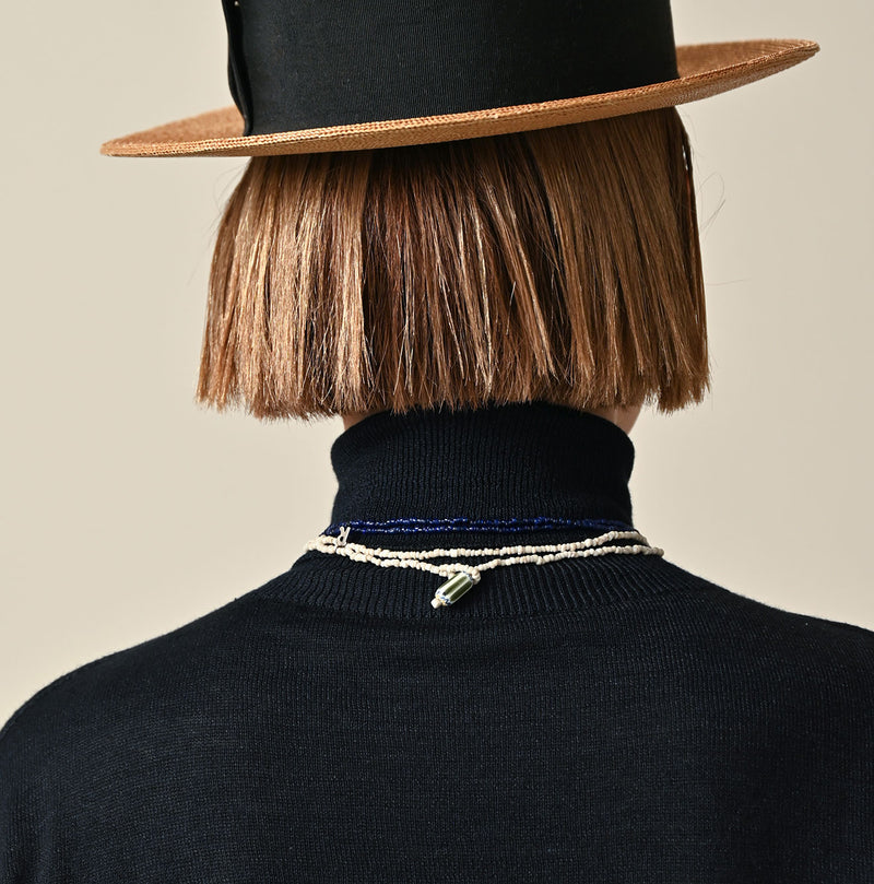 45R Antique Beads Necklace