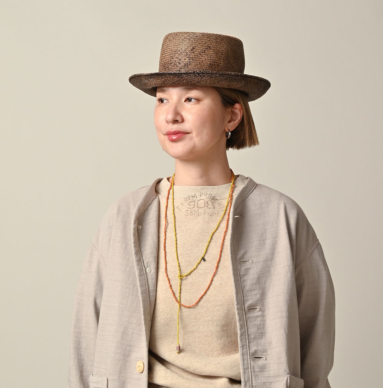 45R Antique Beads Necklace - Image 5