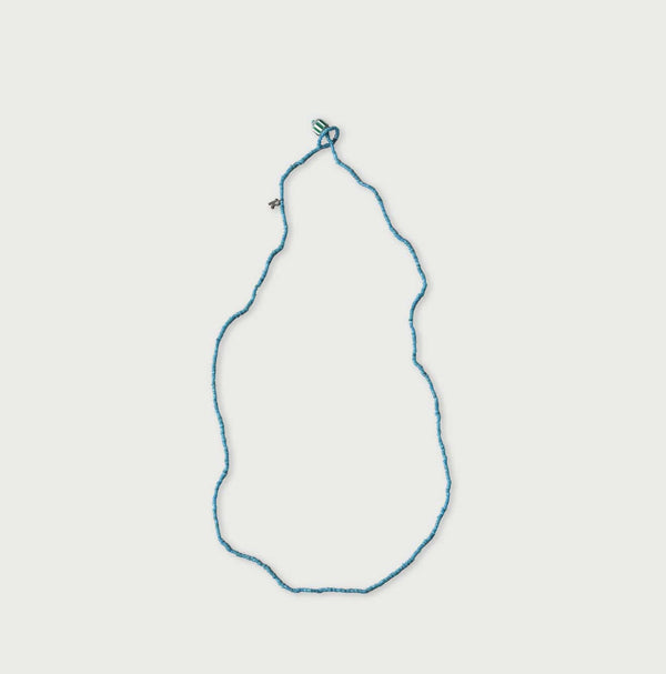 45R Turquoise Antique Beads Necklace