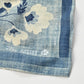 45R Indigo Silk Anemone Bird Bandana