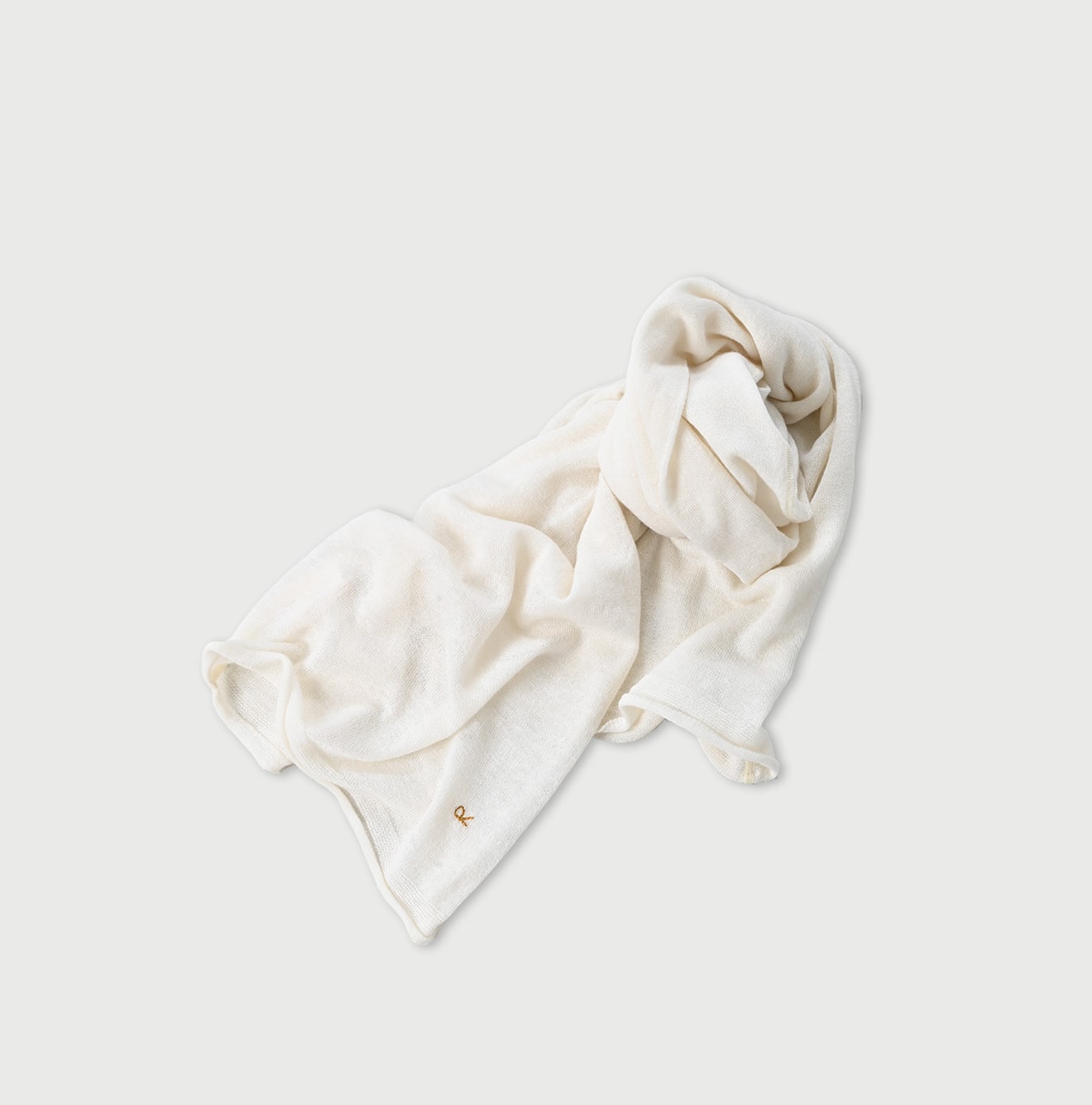 45R Botanical Dyed Cashmere Super Gauze Muffler