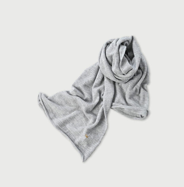 Botanical Dyed Cashmere Super Gauze Muffler - 45R by 45rpm studio