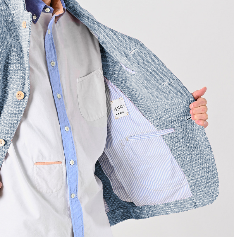 Cotton Linen Notting Hill Jacket Men - Image 9