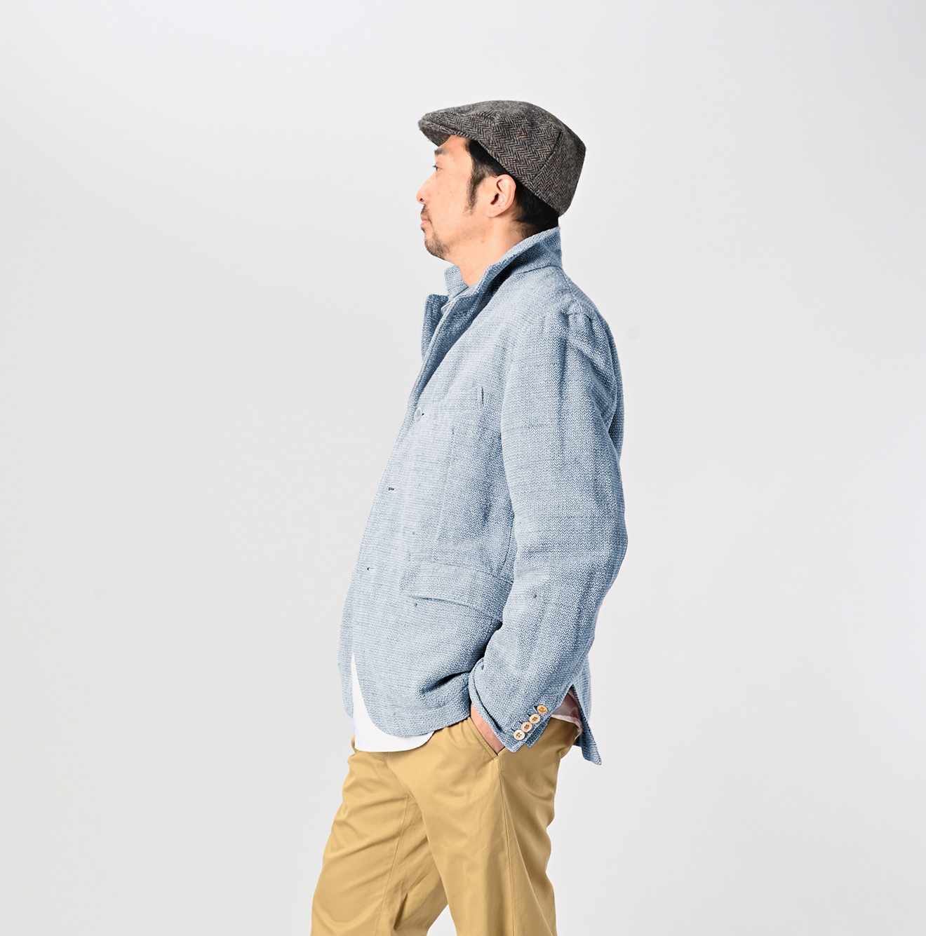Cotton Linen Notting Hill Jacket Men - Image 5