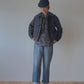 Indigo Cotton Tweed Annie Blouson