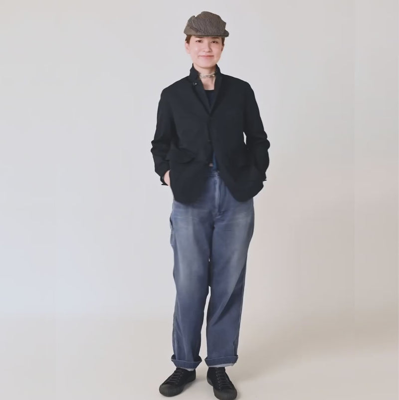 Mon-petit Denim Paiker Pants Tan (Up to 36 inches)