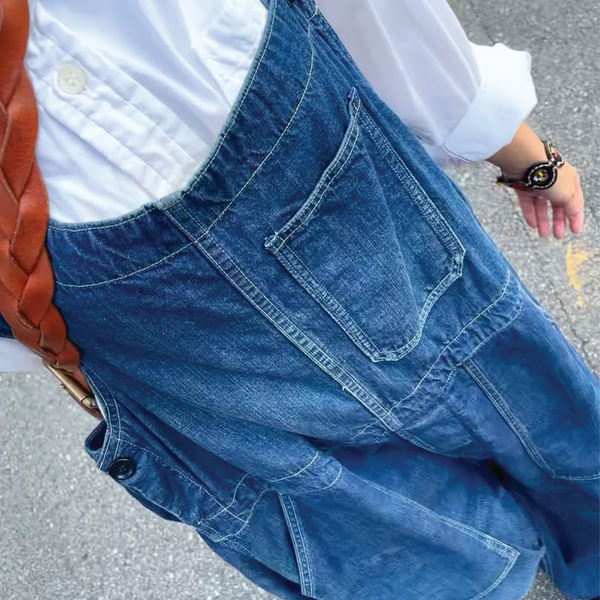 “I love 45R overalls and wear them year-round Thank you for your wonderful, comfortable clothing-...